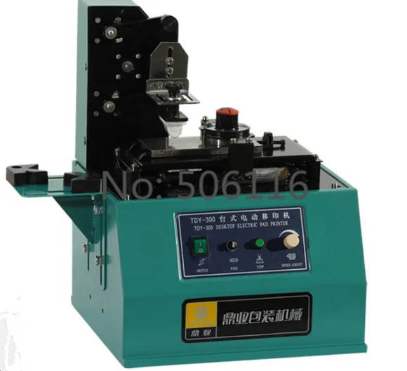 

WORLDWIDE AIRMAIL TDY300C PAD PRINTER PRESS FOR LOGOS-TRADEMARK PLATE PRINTING