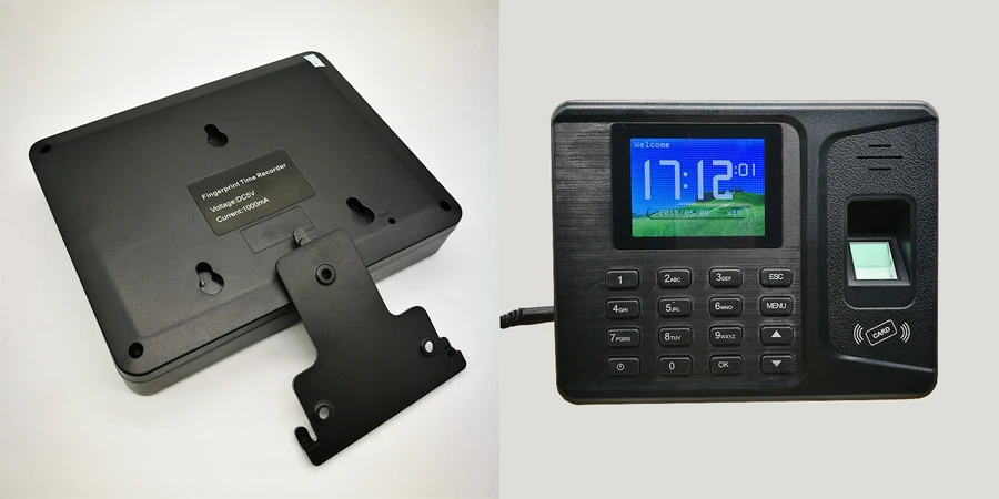Tcp/ip биометрическая посещаемость-система времени-часы устройство для снятия отпечатков пальцев работник-рекордер с кардридером