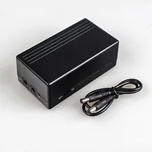 12V2A 22,2 Вт UPS бесперебойного питания резервного питания мини батарея для камеры маршрутизатор