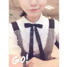 Бабочка для девочек в бизнес-школьном стиле Женский бантик нашейный платок