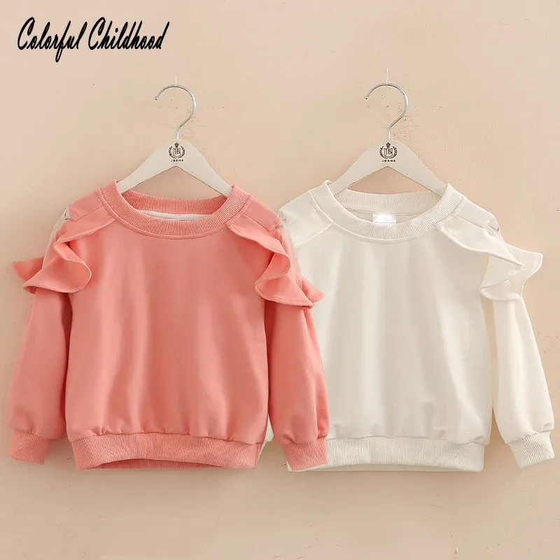 Cute Girls shirts 2018 New Fashion casual Princess Clohting Full Sleeve