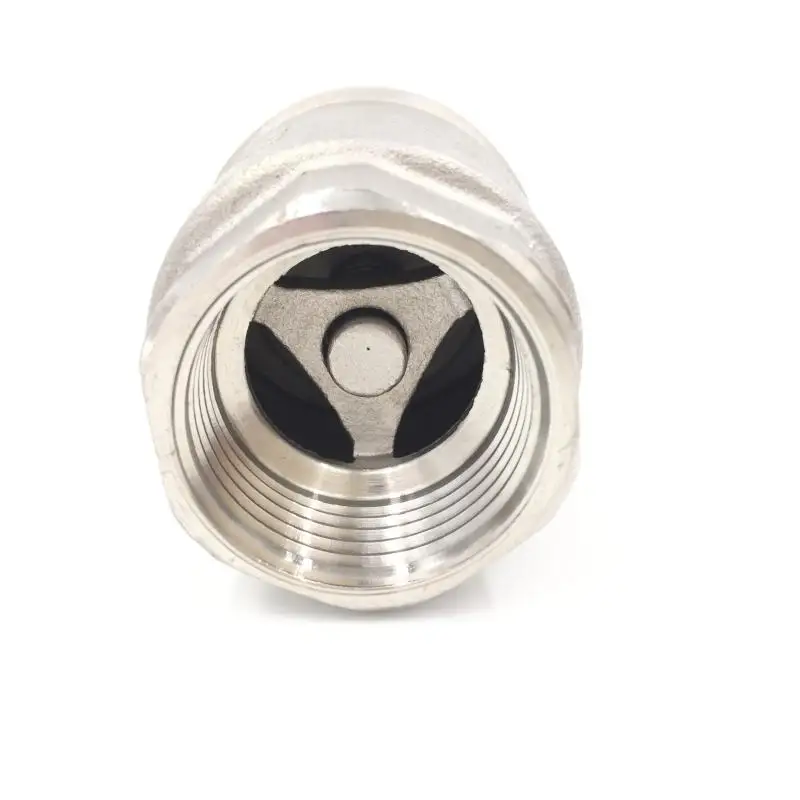 Vertical Lift in Line Spring Check Valve Connectors Accessories LPLCUICAN Valve Stainless Steel Color : Silver, Size : DN25 304 Vertical Lift in Line Spring Check Valve Connectors Accessories LPLCUICAN Valve Stainless Steel Color : Silver, Size : DN25 304
