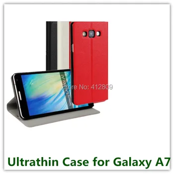 

1PCS Drop shipping Ultra-thin PU Leather Mulit Stand Flip Covers Case for Samsung Galaxy A7 A7000 SM-A700F Cellphone Bag