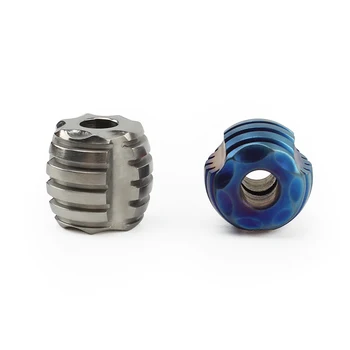

1PCS Titanium Alloy Small Knife Beads Paracord Bead Umbrella Rope DIY EDC Pendant