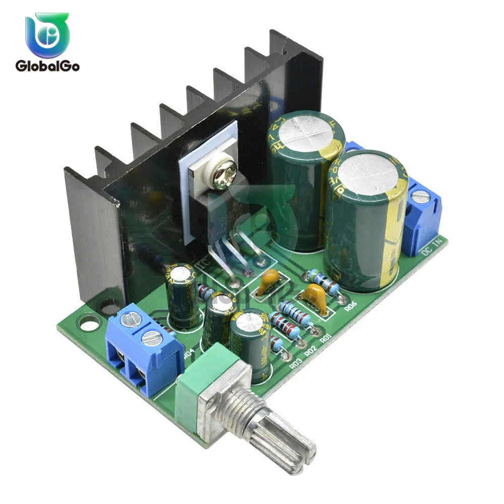TDA2050 5 Вт-120 Вт 1 способ один канал USB аудио усилитель мощности питания доска