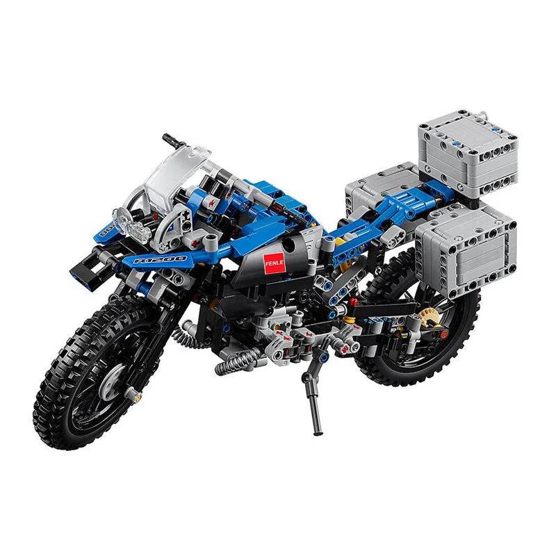 

new 603pcs R 1200 GS ADVENTURE Technic Building Blocks Educational Model Bricks for Kids Toys Compatible with Legoings 42063