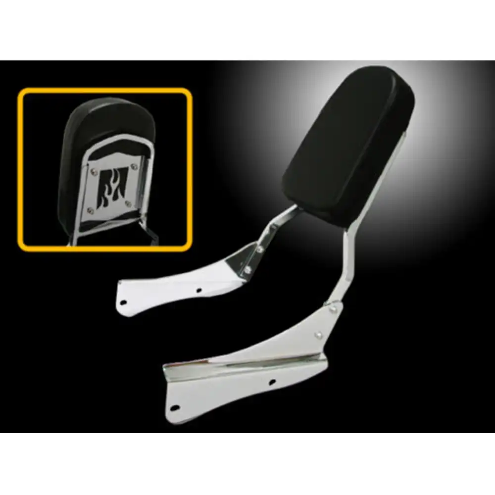 Motorbike Backrest Sissy Bar Luggage Rack For Honda Shadow Spirit VT