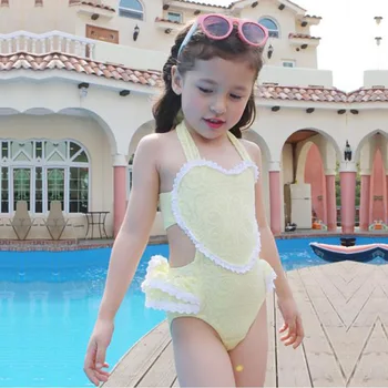 

Baby Girl Swimwear Bikini bebes Set kids Swimsuit Infant Girl SwimSuit Baby Diaper Swimwear Lace robe fille bebe Bathing Suit