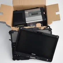 MB Star Auto диагностический инструмент SD C5 с ноутбуком Getac V110(i5) поворот Tablet установить с MB STAR,12 В программного обеспечения ссдм быстро