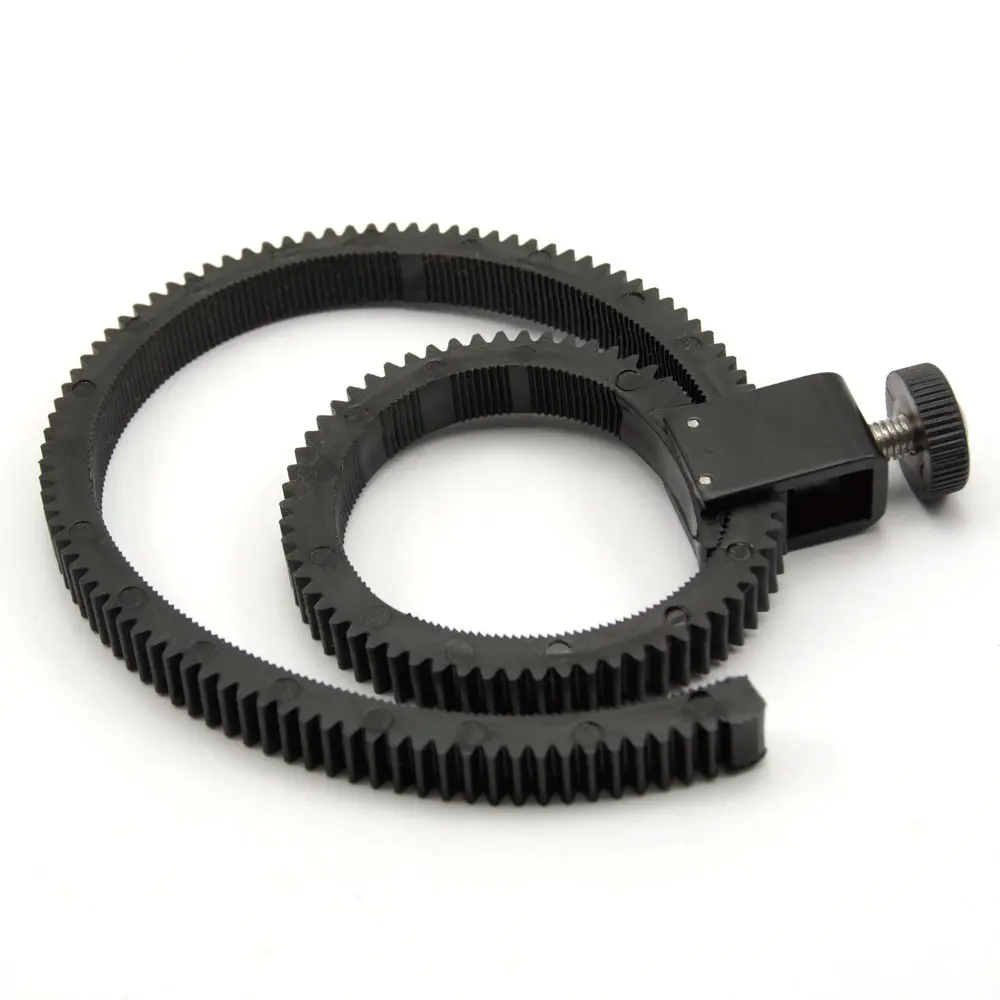EDT Adjustable Flexible Lens Follow Focus Gear Ring Belt for DSLR
