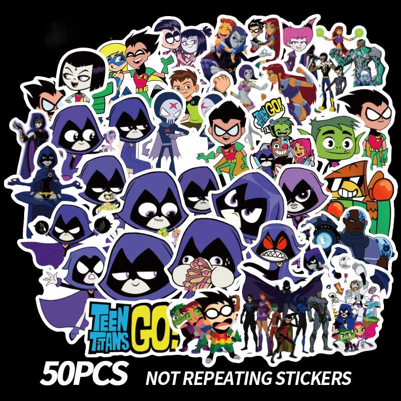 

50pcs/bag Juvenile titan attack Pvc Adhesive Waterproof Sticker Fashion Trunk Brand Laptop Bag Stickers Toys