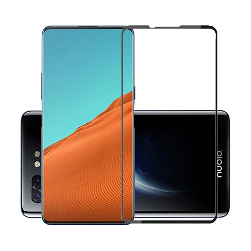 

3D High-alumina Full Glue Tempered Glass For ZTE Nubia X Full Screen Cover Screen Protector Film For ZTE Nubia X
