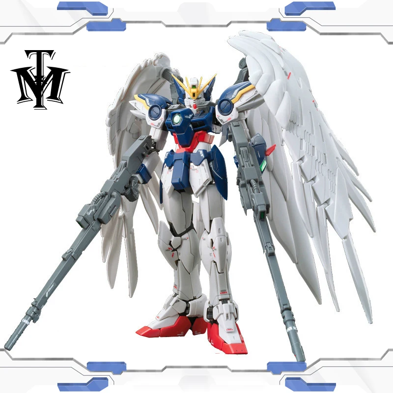 

Anime Mobile Suit Japan RG 1/144 W-Gundam Zero XXXG-00W0 model assembled 13cm Robot action figure gunpla