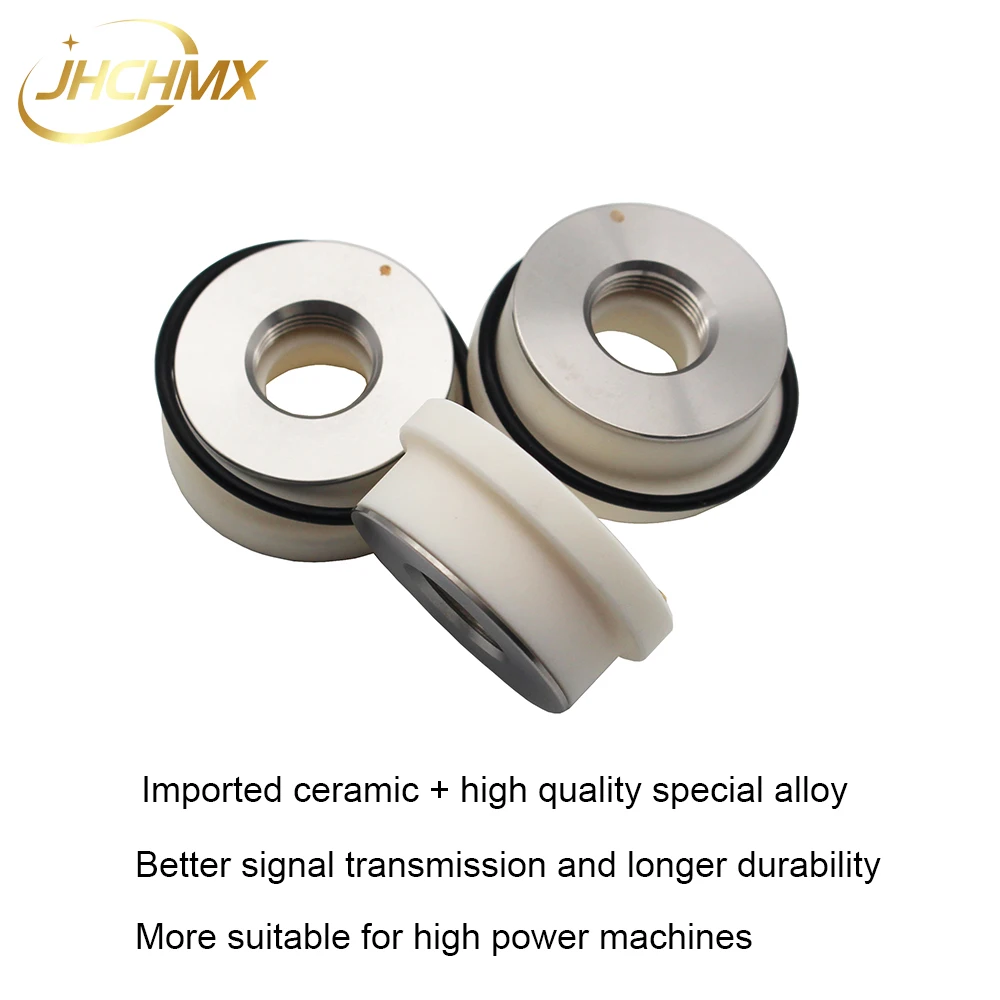 JHCHMX Precitec WSX лазерное керамическое кольцо расширенного типа P0571-1051-00001 Dia.28mm M11 для WSX/Han/HSG волоконные лазерные керамические детали