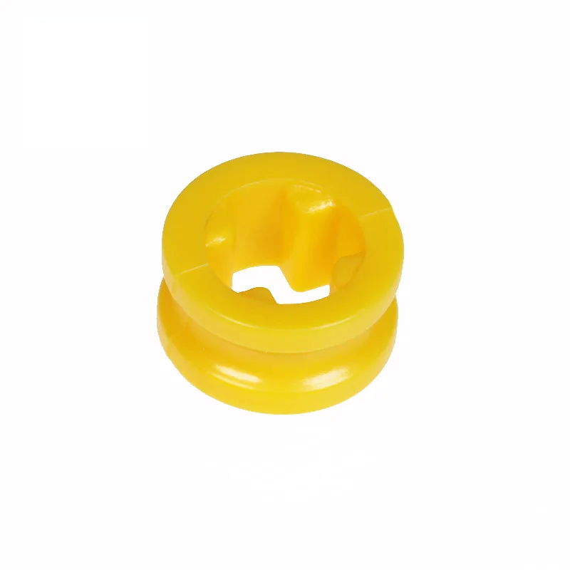 NEW 4265C LEGO LOT of 20 Yellow TECHNIC Bush 1//2 Smooth Round Parts