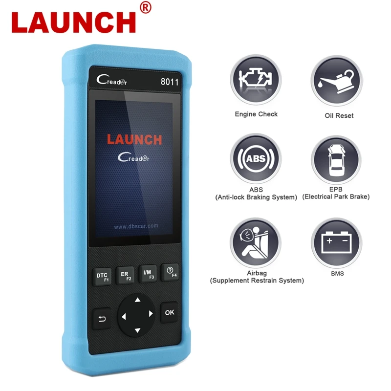 

LAUNCH Creader CR8011 Professional OBDII Auto Scanner BMS ABS SAS EPS Oil Reset Multi-Language OBD2 Diagnostic Tool Free Update