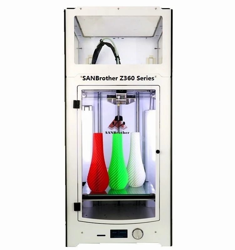 SANJIUPrinter Z360 3d принтер более высокий, чем Ultimaker 2+ расширенный с дверью и верхней крышкой 3d принтер DIY KIT