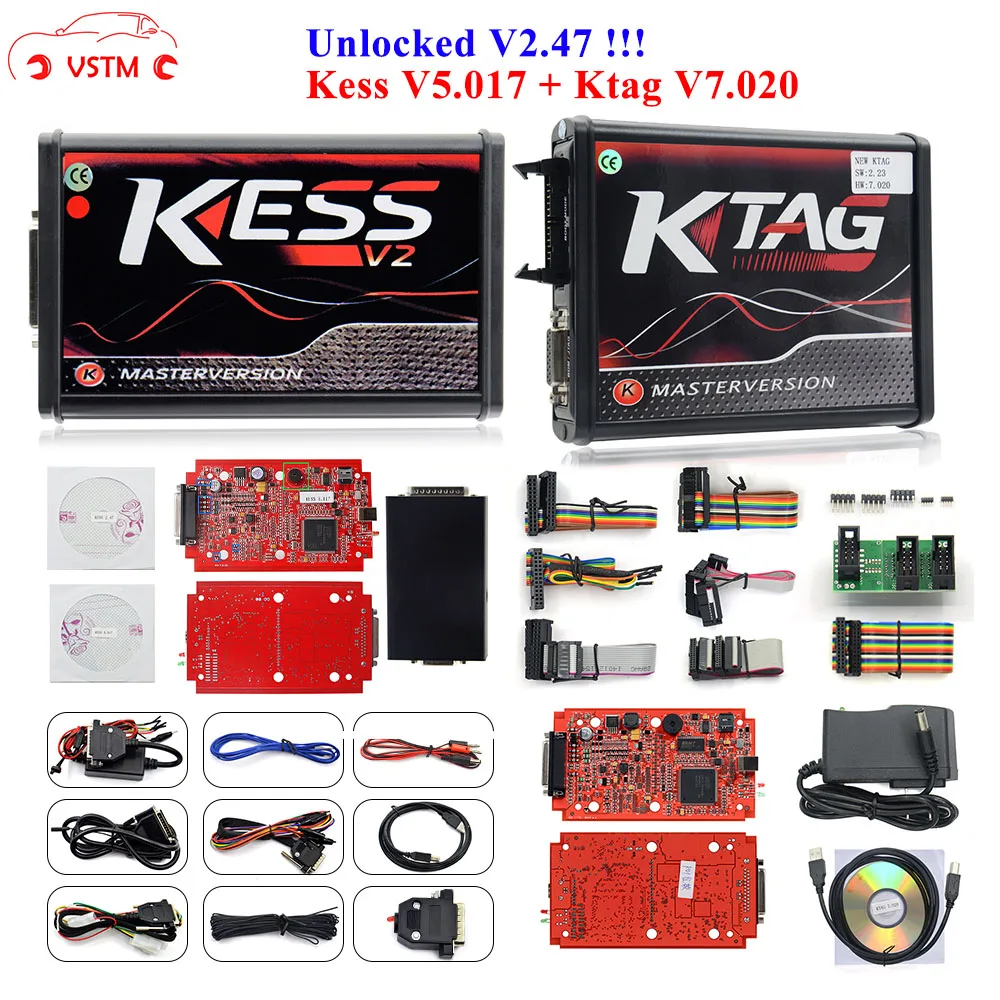 Чип тюнинг KESS V2 V5.017 V2.47 100% для легковых и грузовых автомобилей без токенов 2