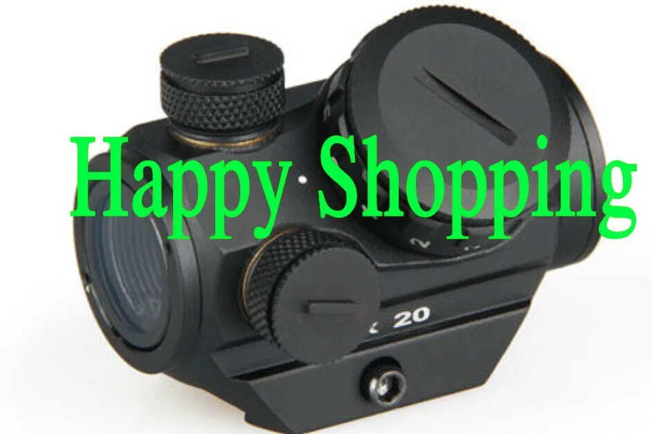 

Tactical 1X20 HD Reflex Red Dot Sight Scope With 20mm Weaver Rail Mount for hunting