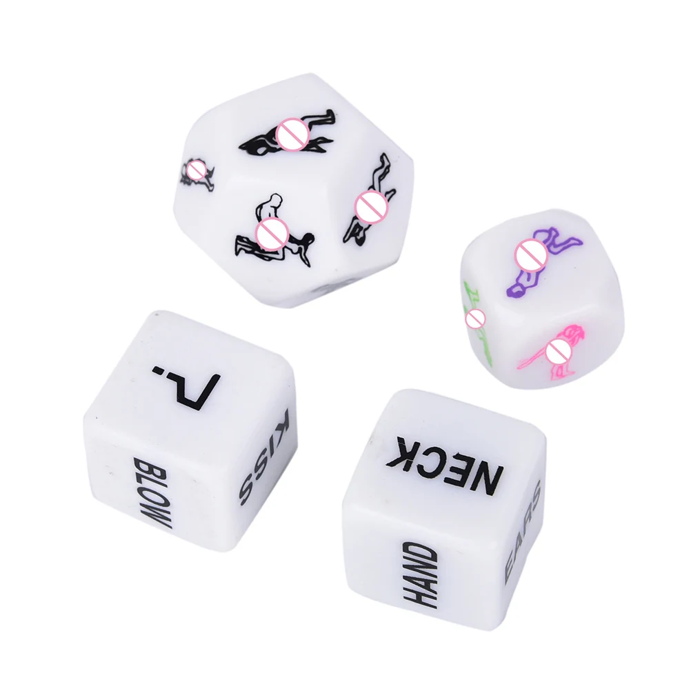 

Erotic Fun Dice Adult Games for Couples Love Humour Glow In The Dark Instructions Dice Toys Practical Jokes Novelty Gag Toys