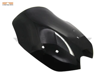 

ABS Plastic Dark Smoke motorcycles Raised Windscreen moto Windshield case for Kawasaki Z800 2013 2014
