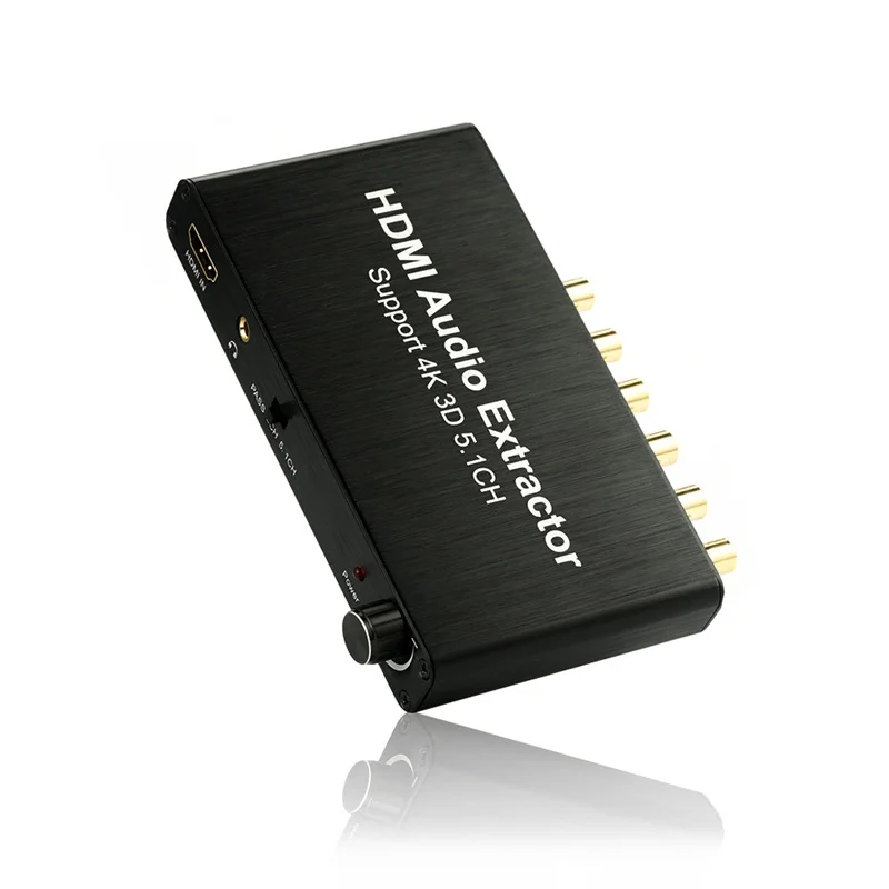 Американский стандарт 5 в 1 а адаптер питания HDMI аналоговый аудио экстрактор