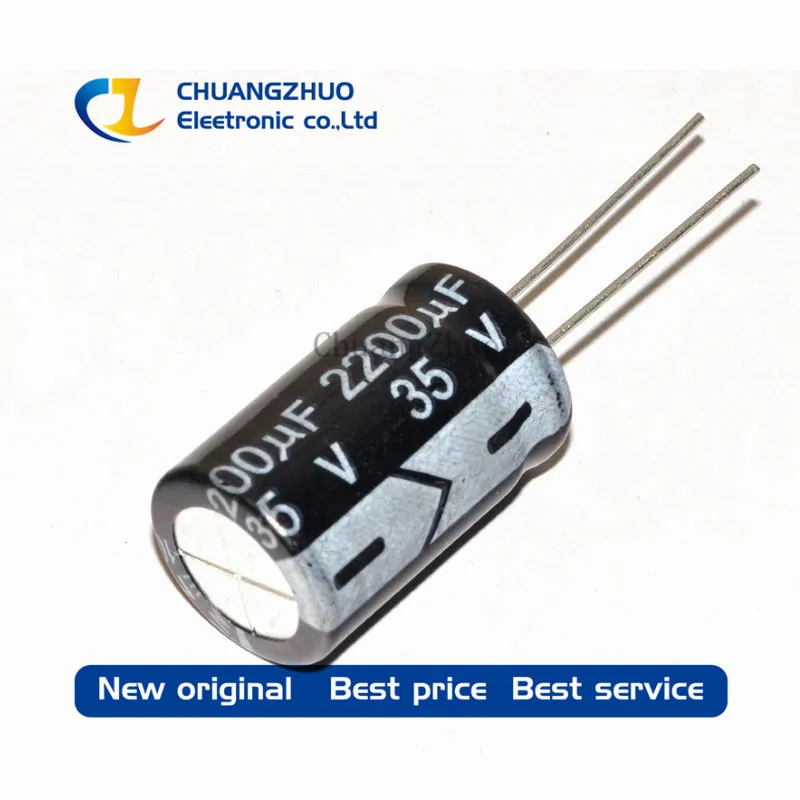 

1000PCS 2200UF 35V 35V2200UF 16*25MM Electrolytic capacito