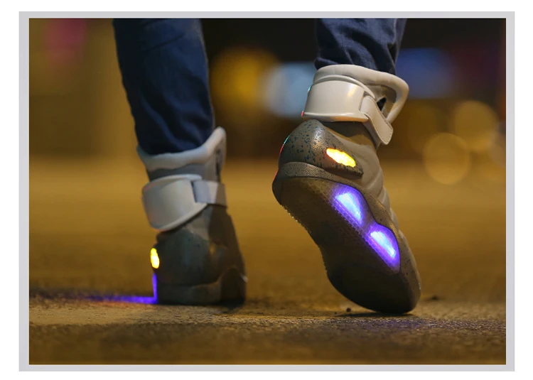Обувь для скейтбординга новые сапоги со светодиодной подсветкой для мужчин, женщин, мальчиков и девочек, светящаяся обувь с подзарядкой через USB Мужская обувь для вечеринок крутые солдатские ботинки