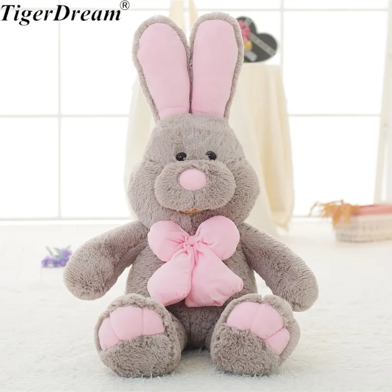 

80CM One Piece Soft PP Cotton Stuffed Bunny Plush Toy Rabbits Cushions Sleeping Pillows Doll Girlfriend Gifts Brinquedos