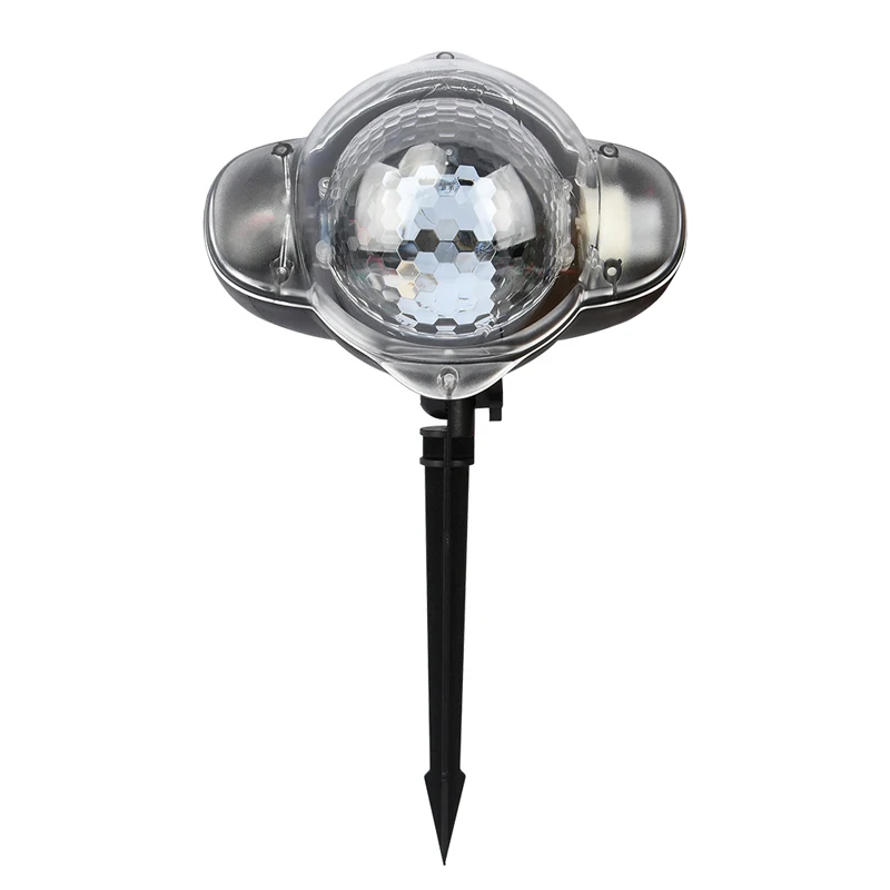 Snowflake Lights Outdoor LED Projector Lamp Waterproof Moving Snowfall Light with Remote Control for ChristmasHoliday Party Decorative(8)