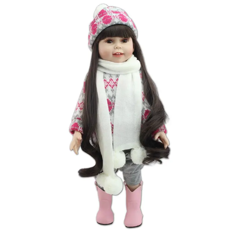 Realistic Silicone Baby doll toys for children (7)