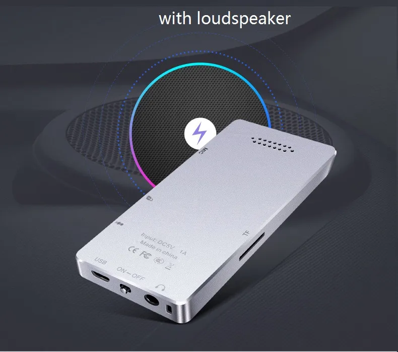 NEW Sport MP3 Player With Speaker 8G 80 Hours Full Metal MP3 Music Player With Screen Voice Recorder Video Arm Strap Earphone (11)