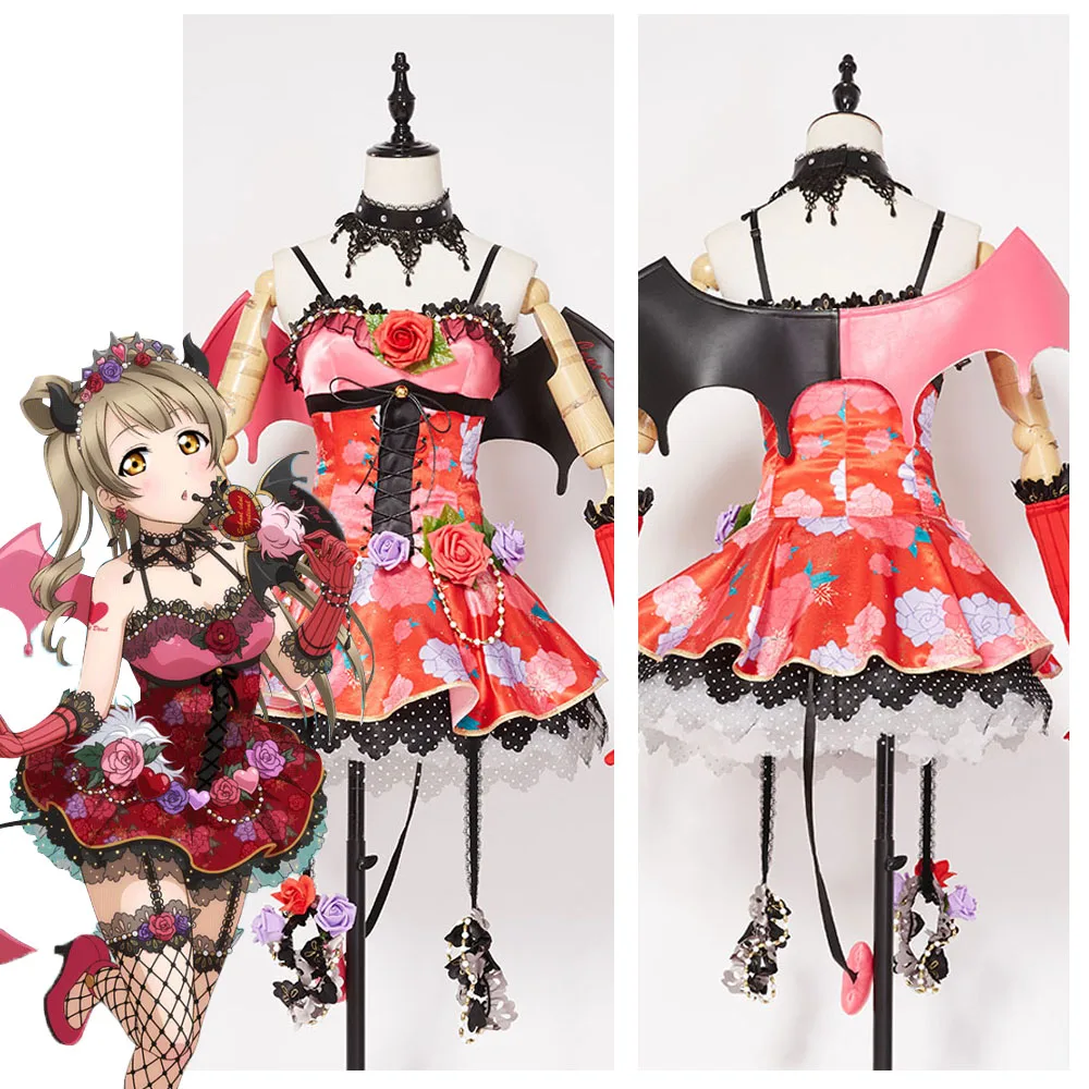 

Love Live! Lovelive New SR Kotori Minami Little Demon Devil Transformed Uniform Halloween Cosplay Costume