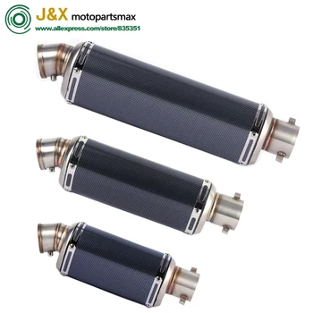 

Universal Motorcycle Exhaust Escape Muffler slip on DB KILLER For Scooter RSV4 FZ800 Ninja400 EX400G BK400 BK600 Smax150 XMAX300