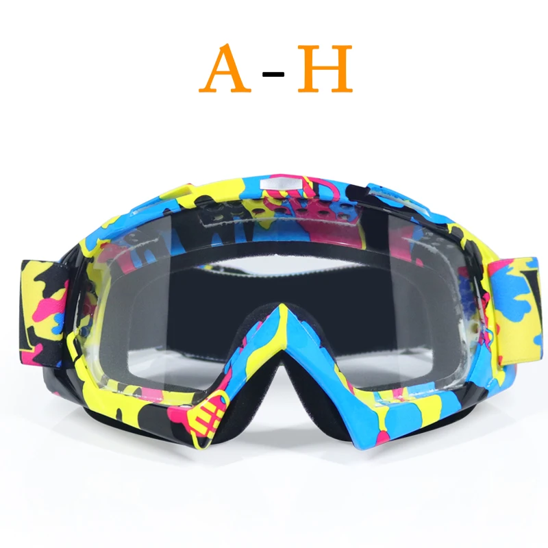 moto cross шлем очки gafas moto cross dirtbike moto rcycle шлемы очки для катания на лыжах - Цвет: D2