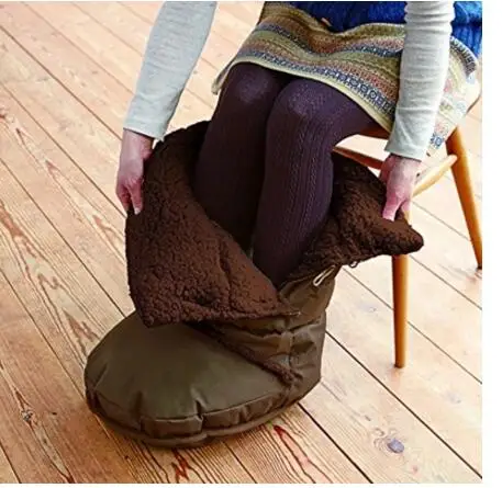

Winter soft office warm foot oot cushion feet warmer indoor
