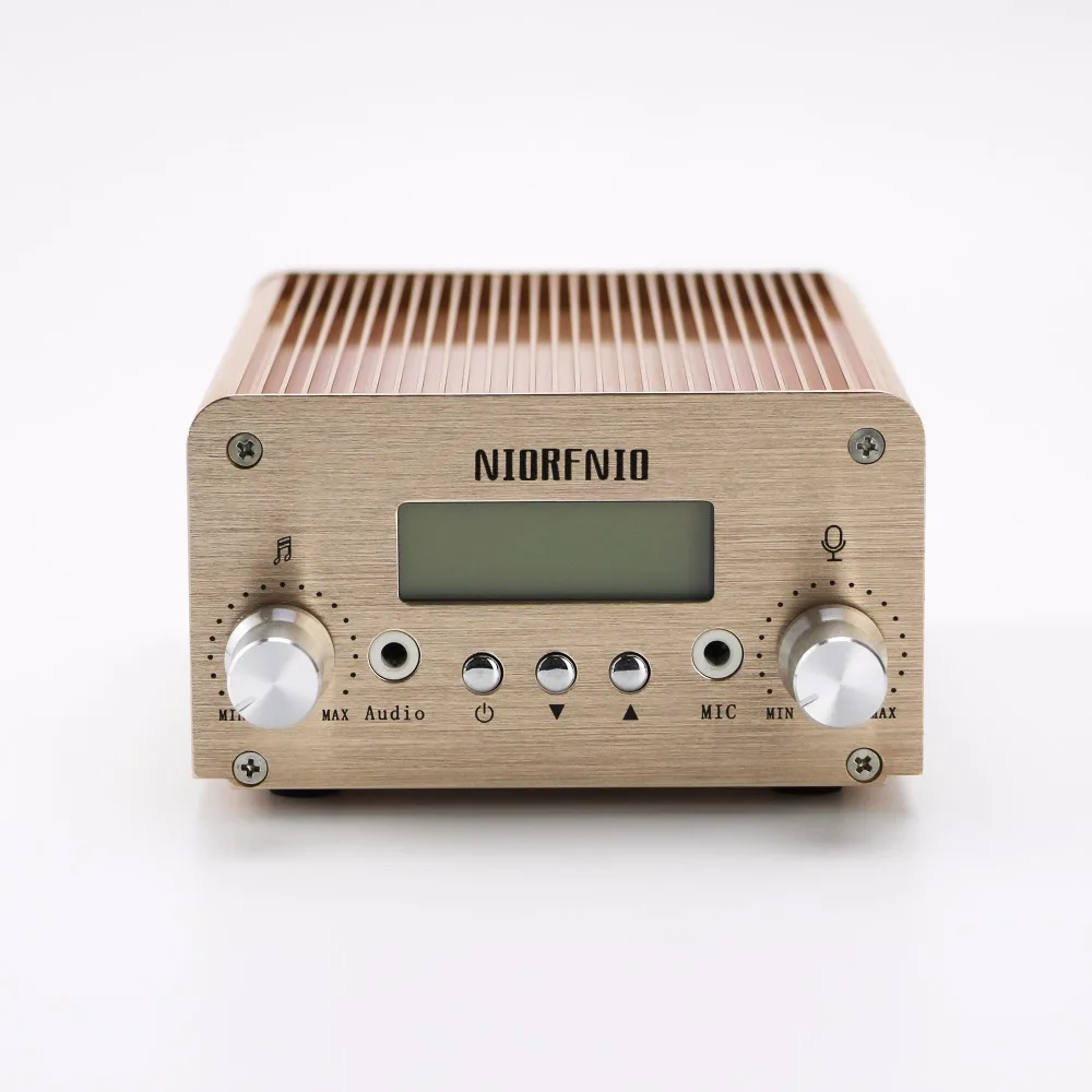 

5W/15W Stereo PLL Mini FM Auto Scan Radio Transmitter with PC Control 87-108 MHz Adjustable