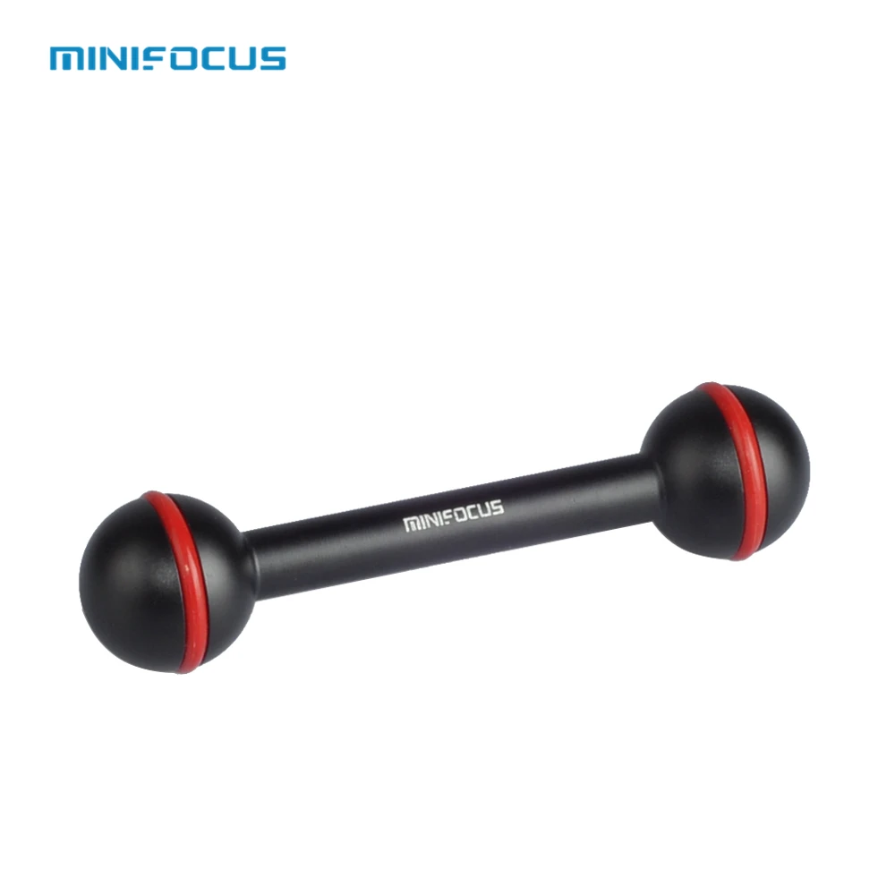 MINIFOCUS 3 &quot/8 4 см алюминиевый двойной 1&quot шаровой рычаг для подводного подключения стробоскопа/видео