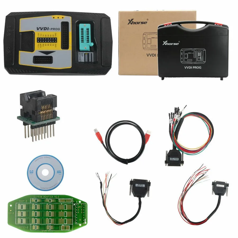 Программатор Xhorse VVDI PROG key v4.8 5 поддержка серии MC9S08 MC68HC(9)12 MC9S12 V850 инструмент для