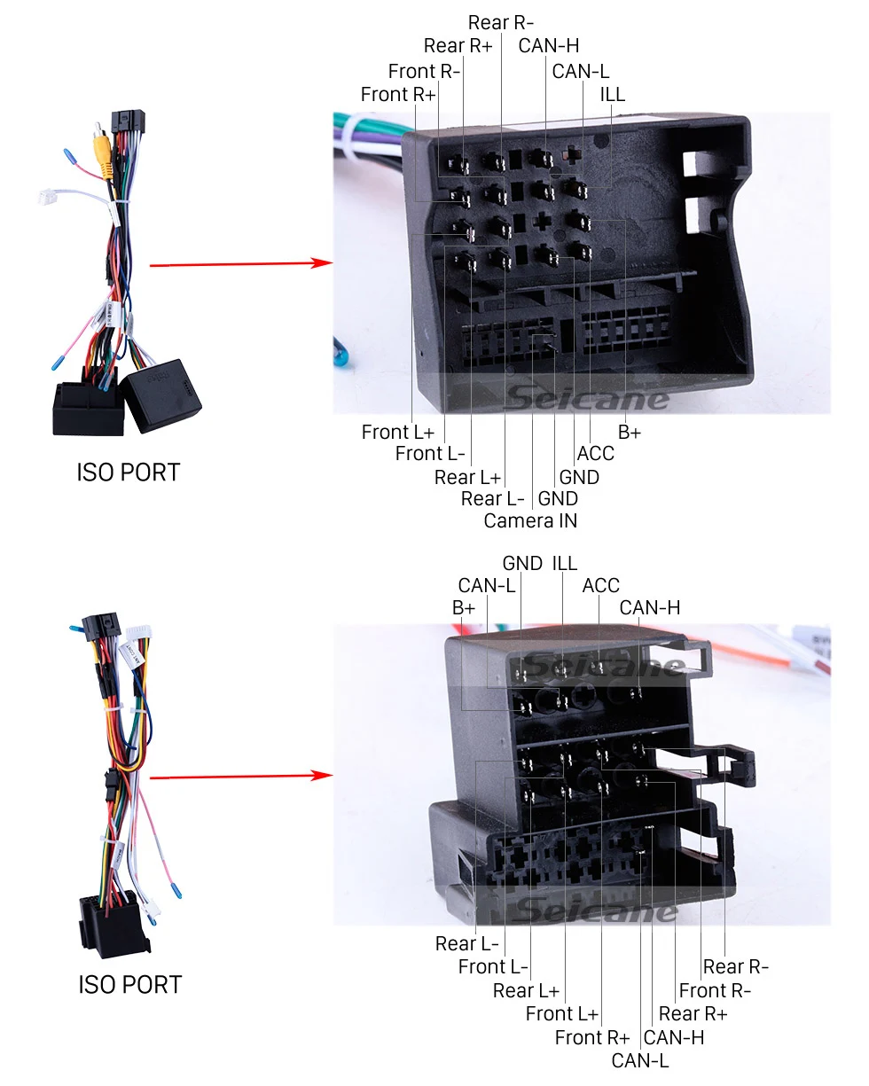 Seicane 2Din автомобильный автостерео gps плеер для VW Volkswagen Golf Polo Tiguan Passa b7/b6/SEAT/leon/Skoda/Octavia Android 8,1