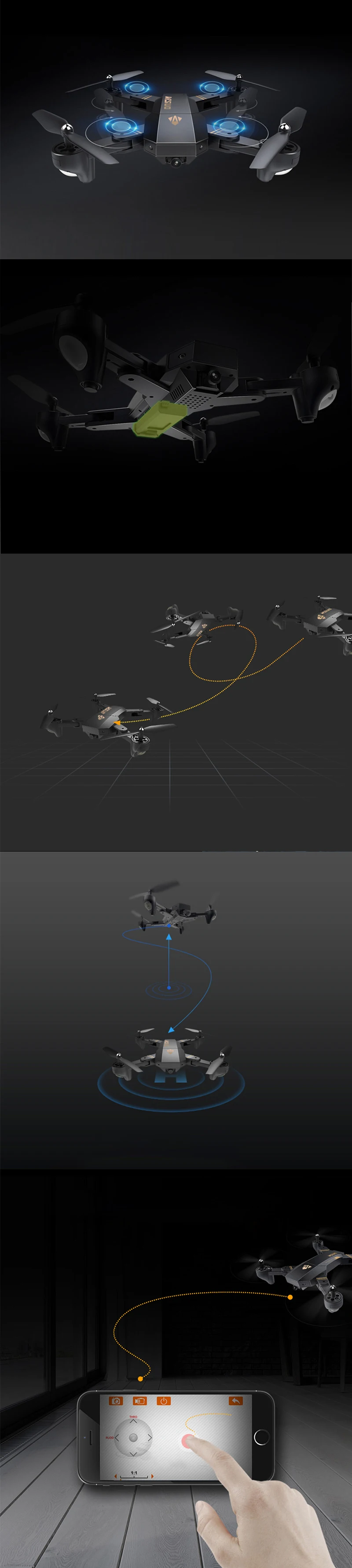 XS809W зависания racing вертолет Дроны с камеры hd drone profissional fpv quadcopter самолета световой забавная игрушка для мальчиков