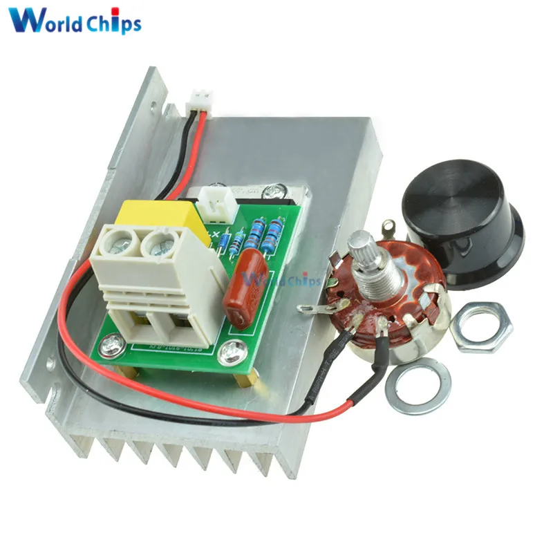 

10000W AC 220V SCR Voltage Regulator Motor Speed Controller Control Dimming Dimmers Thermostat