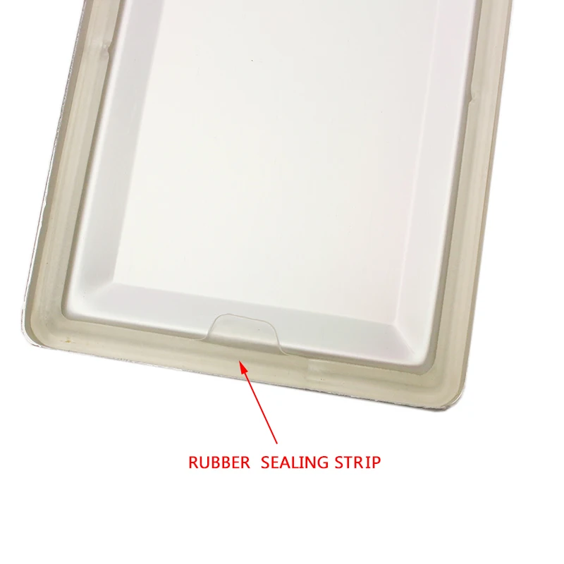 PSKOOK Aluminum Alloy Camping Lunch Box Water-Resistant Outdoor Food Container with Double-ear Buckles Tableware