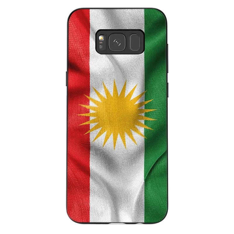 Крутые чехлы для телефонов kurdivan с флагом Samsung Galaxy A3 A5 A6 A7 A8 A9 A10 A20 A30 A40 A50 A70 M10 M20 M30 M40