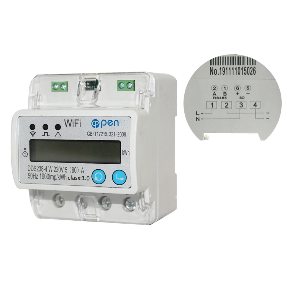  Fast shipping from Germany wifi remote control Smart Switch with energy monitoring over/under volta - 4000051556654