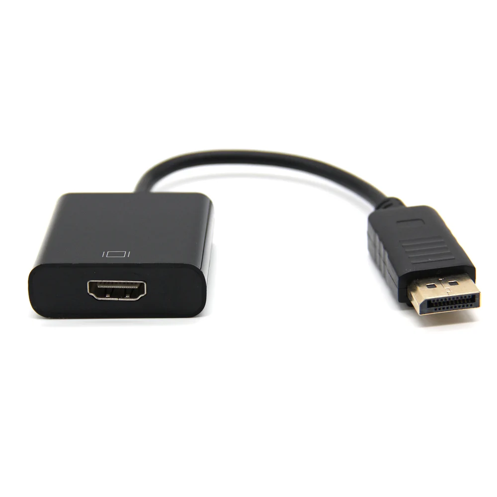 

DP(Displayport) to HDMI Adapter DP 2 HDMI 2.0 Converter Cable Connector 4K @60Hz Converter for Macbook HDTV