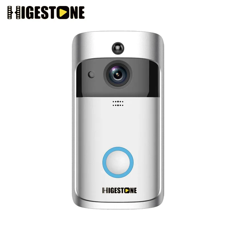 Higestone умный беспроводной видео дверной звонок Интерком система 720P