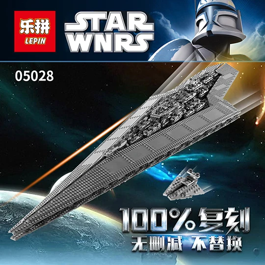 

IN STOCK LEPIN 05028 3208PCS Execytor Super Star Destroyer Model Building Wars Kit Block Brick Toy Gift for Compatible 10221