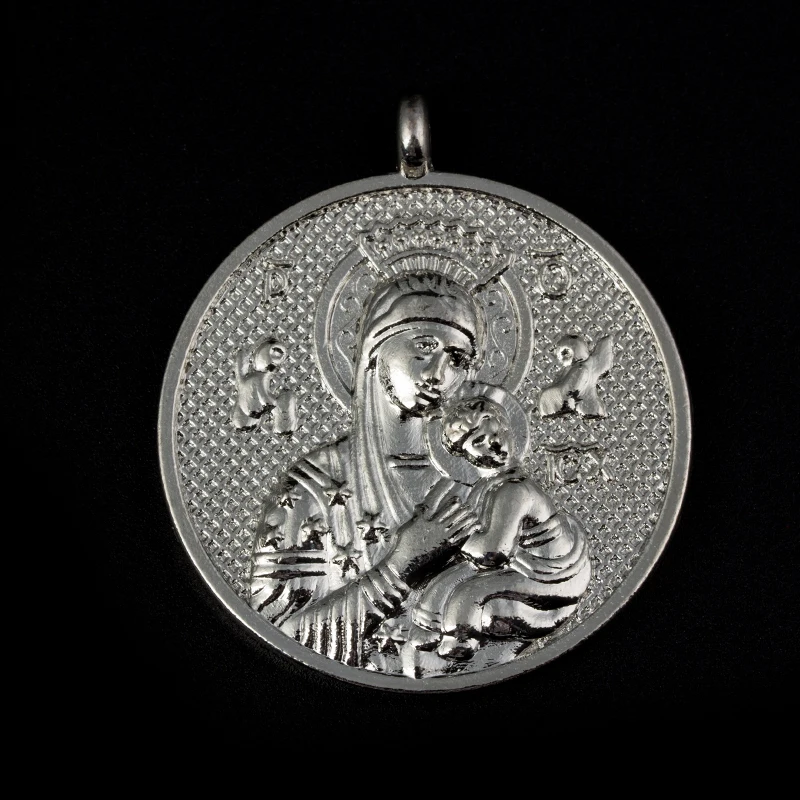

Mixed sale 6Piece New Arrival Color Alloy Pray Christian Virgin Mary DIY Pendant for Necklace Men Women Unisex Jewelry