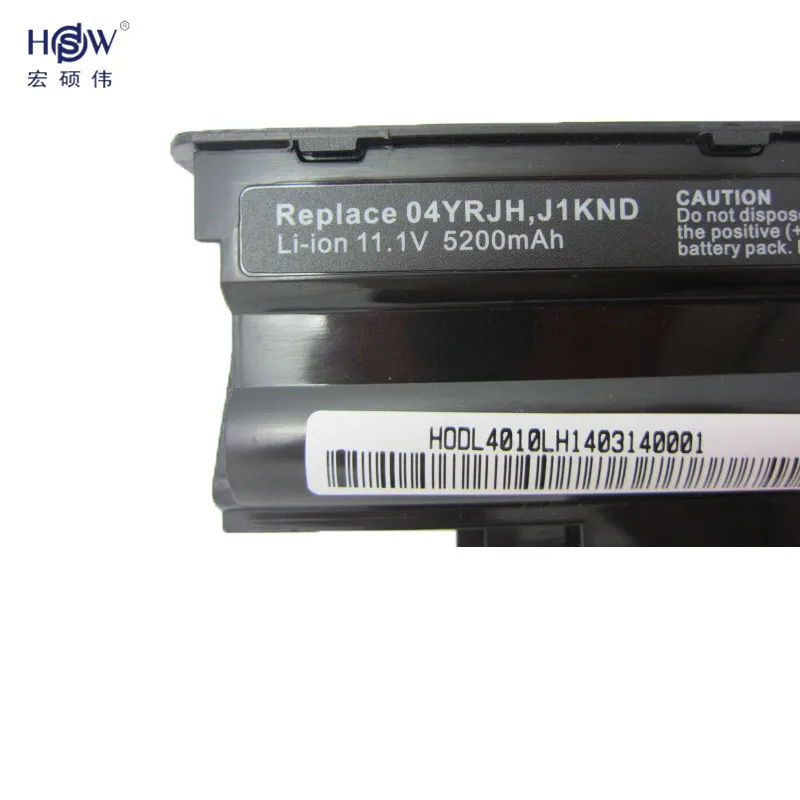 HSW ноутбук Батарея для Dell Inspiron 14R N4010 N4010D 13R N3010D N7010 N5010 N3010 J1KND N3110 N4050 N4110 N5010D N5110 N7010